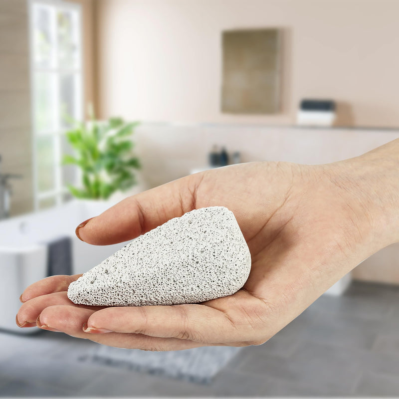 NIMXY Pumice Stone for Feet and Hands 1 Pc – Feet Hard Skin Remover – Foot Scrubber for Dead Skin Removal – Natural Foot File and Callus Remover for Skin Exfoliation (Grey) - NewNest Australia
