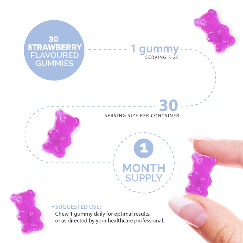 Kids Probiotic Gummies – Probiotics for Children – Kids Kind Tummy Gummies – Vegetarian - 1 Month Supply – Vitamin D & Calcium – 30 Chewable Kids Vitamins – Childrens Gut Health - by Novomins - NewNest Australia