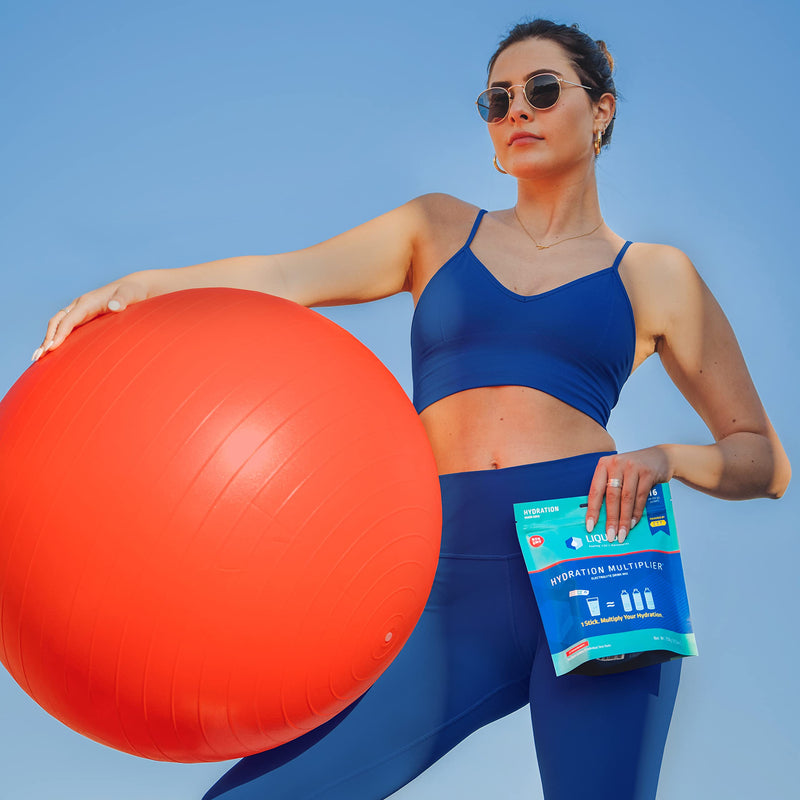 Liquid I.V. Hydration Multiplier - Strawberry - Hydration Powder Packets | Electrolyte Drink Mix | Easy Open Single-Serving Stick | Non-GMO | 16 Sticks 0.56 Ounce (Pack of 16) - NewNest Australia