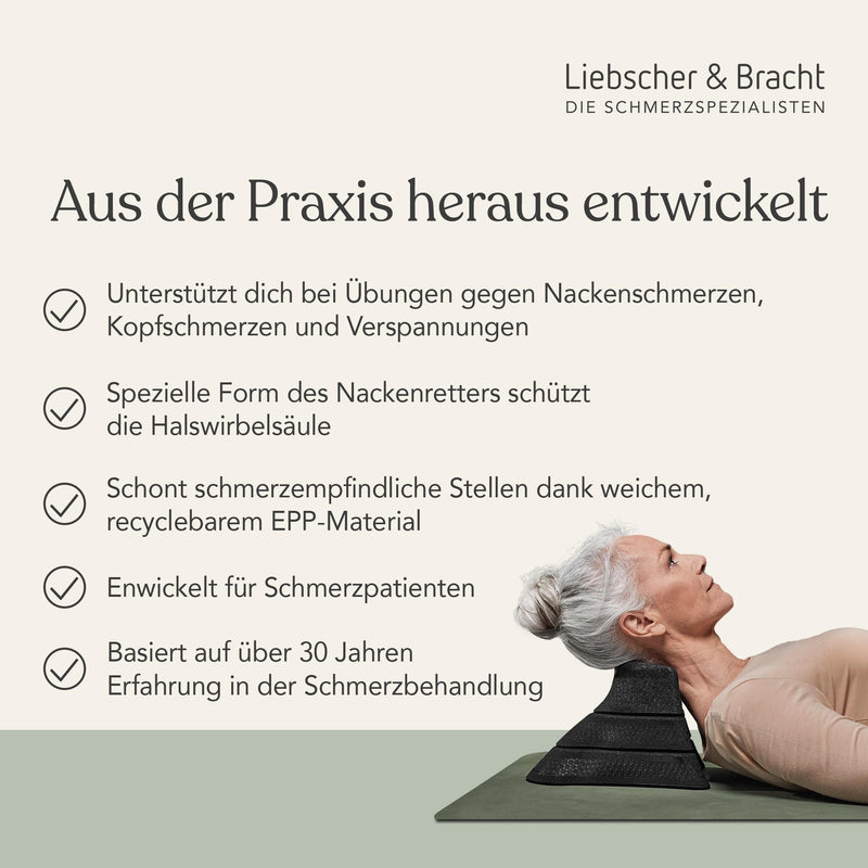 Liebscher & Bracht Original Neck Saver - Neck Stretcher To Support Migraines, Dizziness, Neck & Headaches - Neck Stretcher Including Exercises In The App - Made In Germany - NewNest Australia