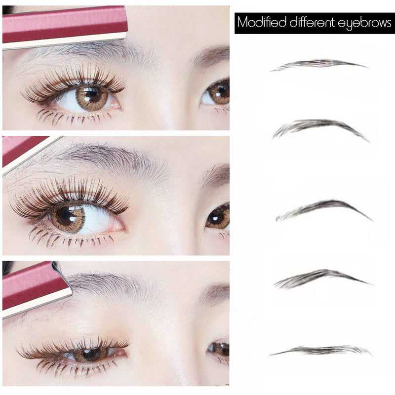 Eyebrow Razor, Miss Gorgeous 10pcs Razor Eyebrow Eyes Eyebrow Repair Facial Hair Remover Trimmer Shaving Installation Kit for Fashion Girls Women Pink - NewNest Australia