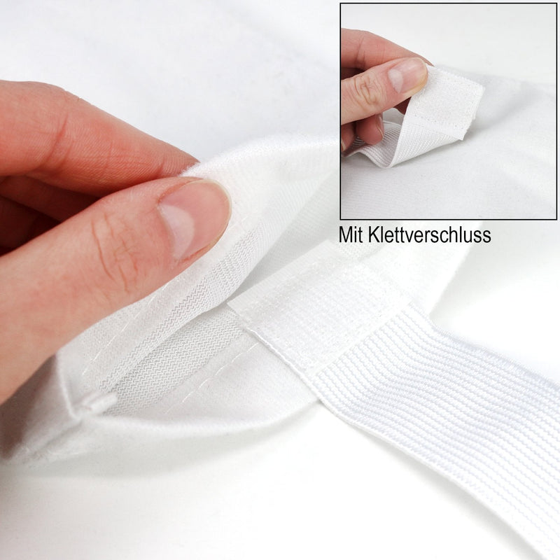 com-four® 3X premium reusable fleece cover for cold & warm multiple gel compress | Gel cooling pack protective cover with elastic band for protection and a secure hold 03 pieces - NewNest Australia