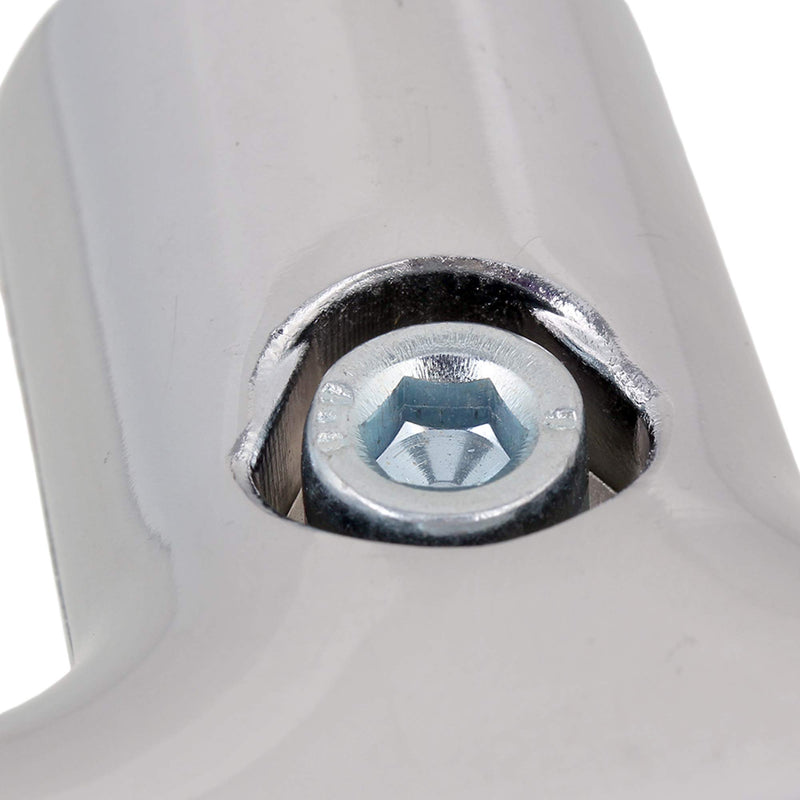 Silver Tee Connector Pipe Fitting Connector for 25mm Pipe Shelf Storage Rack - NewNest Australia