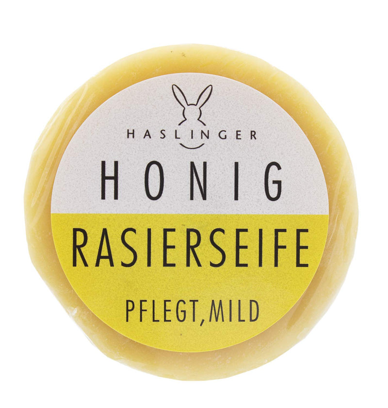 Haslinger shaving soap honey approx. 60g in a can - NewNest Australia