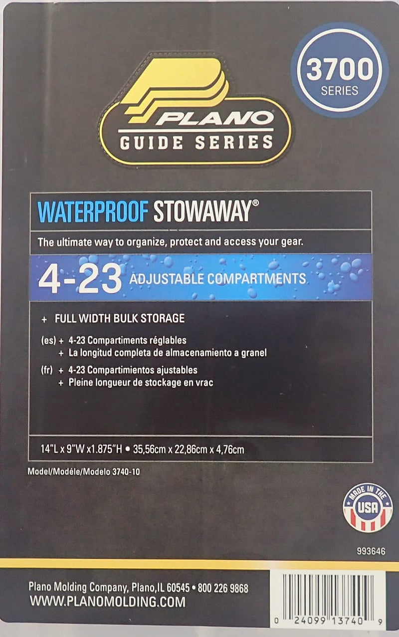 Plano 374010 Waterproof Stowaway,Clear - NewNest Australia