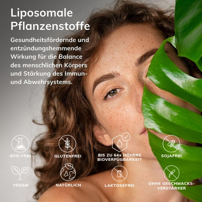 Liposomal Resveratrol | Highly dosed & laboratory tested | Made in Germany | 50 daily doses of 100 mg resveratrol | 250ml | Grape seed extract | More effective than capsules & powder | Vegan & Gluten Free - NewNest Australia