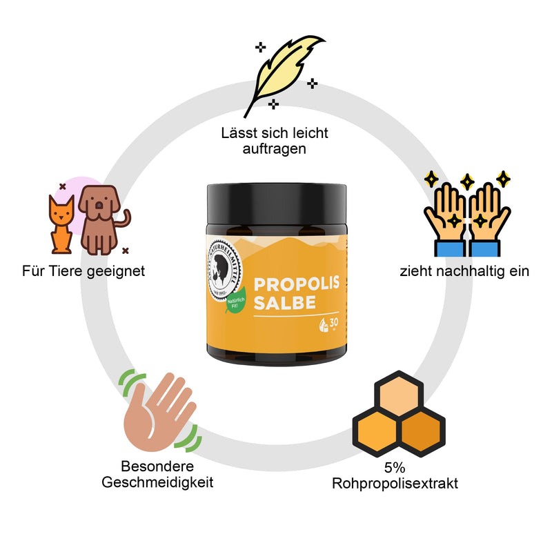 Active natural remedy propolis ointment 30g | Cream / ointment is pure, high quality & from Germany - NewNest Australia