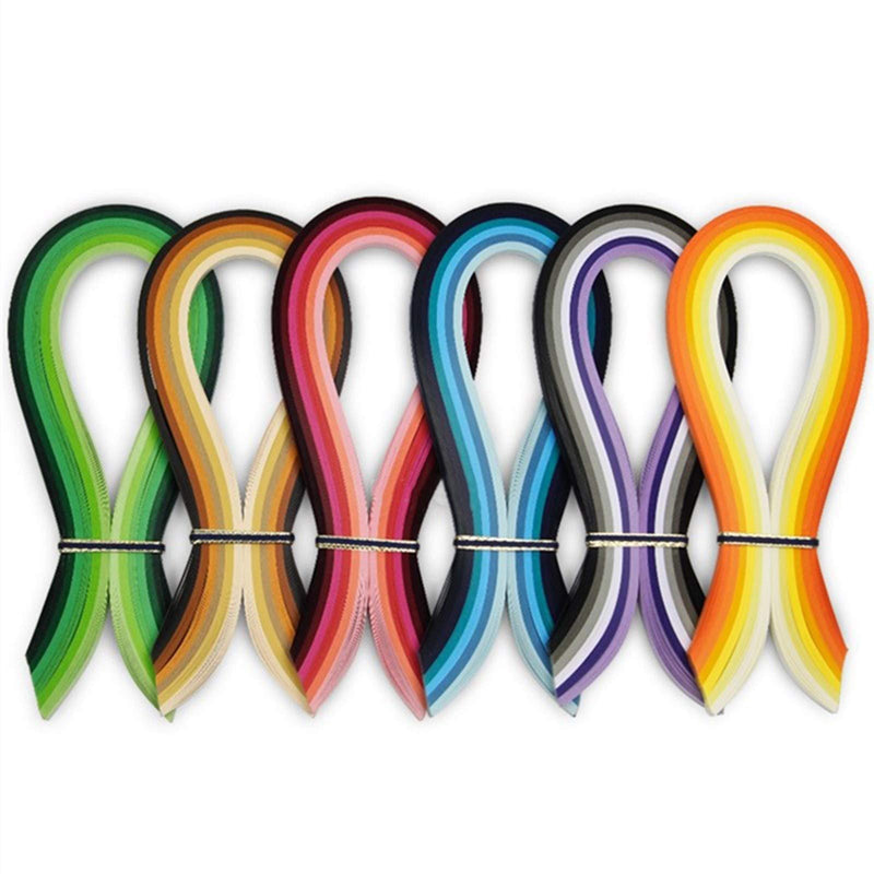 1.5mm x 39cm Paper Quilling Strips Kit 36 Colors 720 Strips Quilling Paper DIY Crafts Strips 1.5mm - NewNest Australia