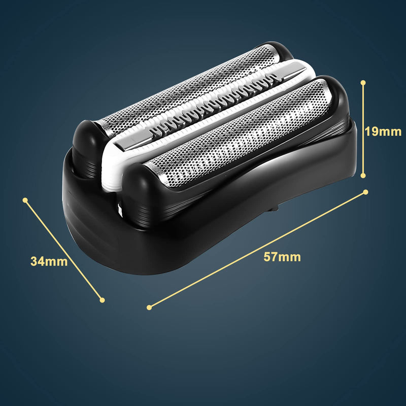 Series 3 shaving head, shaving head series 3 razor men's electric shaver replacement shaving part shaving head replacement part 32B suitable for 3 Series 300S/301S/310S/3020S/3030S - NewNest Australia