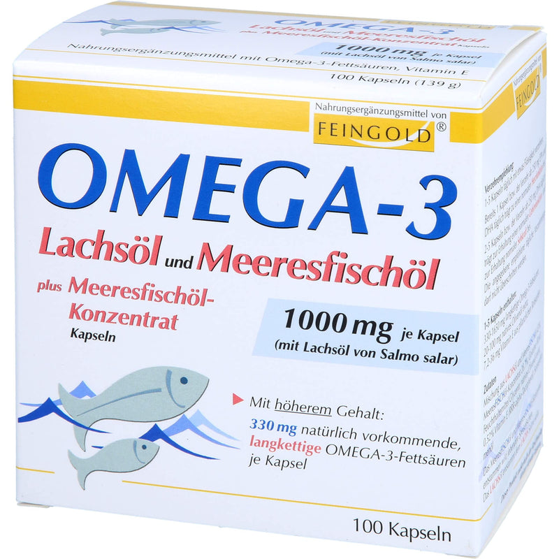 Omega 3 salmon oil and sea fish oil capsules - NewNest Australia