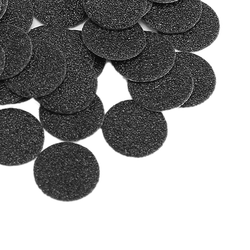 Feet Grinder Sandpaper, Pack Of 50 Electric Callus Remover, Sandpaper Discs, Pedicure Tool, Replacement Accessories With Shaft, For Hard, Dead Skin, Cracked Heel, Only For Foot Sanders (Œ¶15 Mm) - NewNest Australia