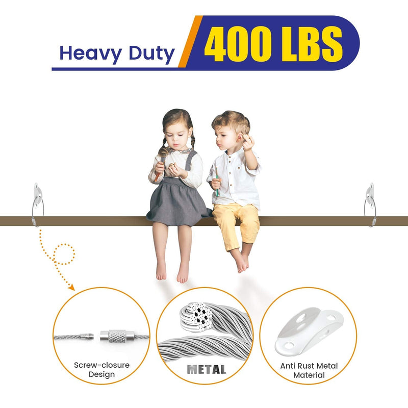 Furniture Anchors (10 Pack) 2022 Upgraded Furniture Straps for Baby Proofing, Secure 400 Pound Furniture Prevent Falling Anti Tip Earthquake Straps for Child Safety - NewNest Australia