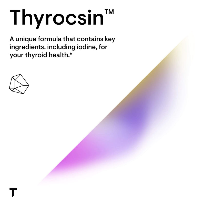 Thorne Thyrocsin - Thyroid Cofactors with Iodine - Supports Healthy Thyroid Function, T4 Hormone Levels, and Peripheral Conversion of T4 to T3 - Gluten-Free, Soy-Free, Dairy-Free - 120 Capsules - NewNest Australia