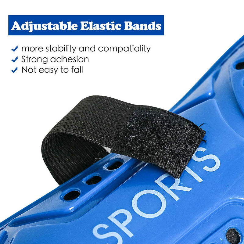 cGy Soccer Shin Guards, Youth Soccer Shin Pads, Breathable and Lightweight Child Calf Protective Gear Soccer Equipment for 3-15 Years Old Boys Girls Toddler Kids Teenagers S 3'3 - 3'10 Tall 2 Pairs + Socks - NewNest Australia