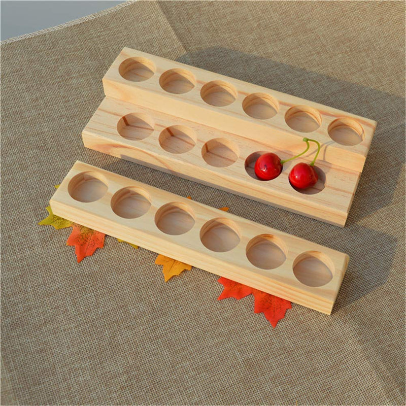 Songlela Essential Oil Display Stand, 11 Holes Aromatherapy Oils Wooden Carry Rack Holder Organizer Multifunctional Gift For Nail Polish, Fragrance Oils, Essential Oils, Stain And Lipstick #2 - NewNest Australia