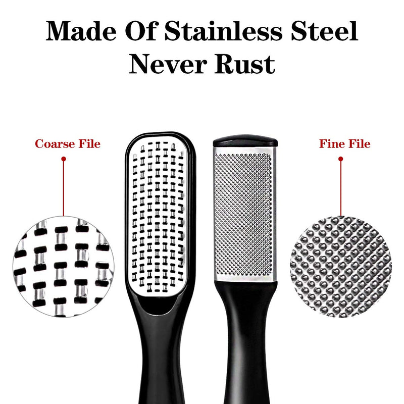 Foot File Set 20 In 1, Pedicure Set, Stainless Steel Callus Remover Callus Removal Foot Care Set, Professional Callus Removal Set, Foot Care Set For Women, Men, Salon Or Home - NewNest Australia