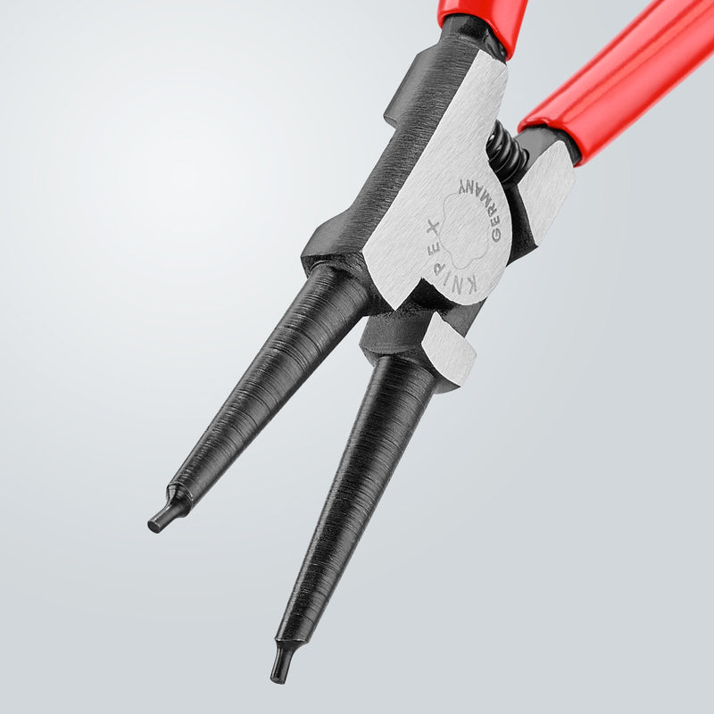 KNIPEX Tools - Circlip Pliers, External, Straight, 3/4"-2 23/64" Shaft Dia. (4611A2) - NewNest Australia