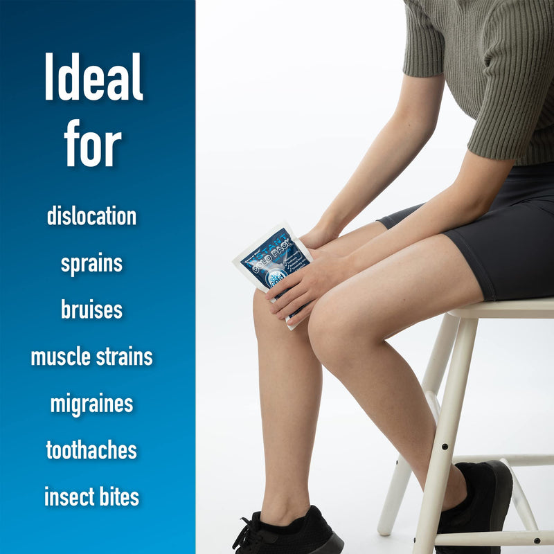 General Medi disposable cold instant compress (25 pieces), cold pack for immediate cooling and for first aid measures, pain relief, swelling, inflammation, cooling pad for external use 25 pieces - NewNest Australia