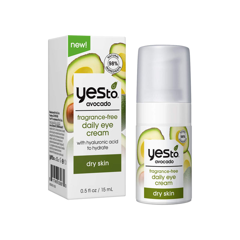 YES TO Avocado Fragrance-Free Daily Eye Cream - NewNest Australia