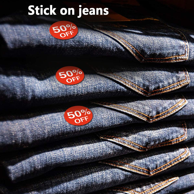 50 Percent Off Stickers,Price Stickers for Retail Store 3/4 Inch,1080 Adhesive Labels - NewNest Australia