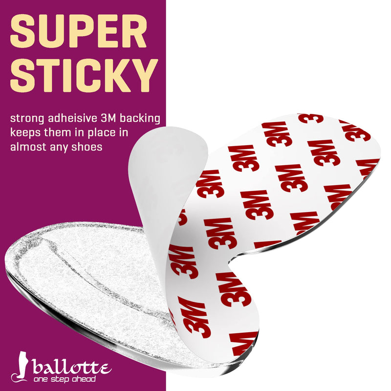 Invisible Heel Grips for Ladies Shoes [Heel Grips Add Volume and Cushioning] 8 Cushions for Shoes, Extra Sticky Heel Gel Pads, Heel Protectors Good for Most New Shoes Insoles Clear One Size - NewNest Australia