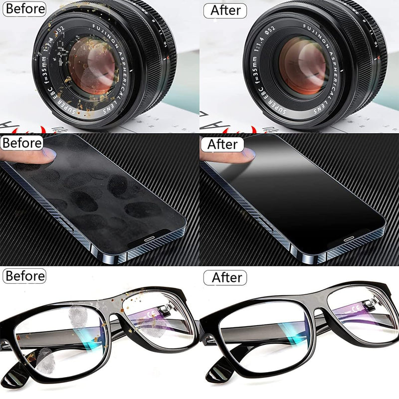 Glasses cleaning cloths, 15 pieces glasses cleaning cloths in 5 colors: microfiber cloths for wiping and cleaning glasses, cell phones, cameras, screens and other surfaces. - NewNest Australia