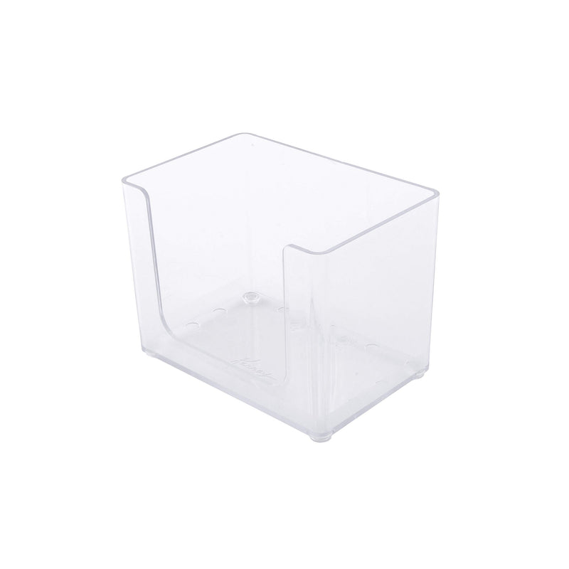 NewNest Australia - Kenney Drawer Organizer Bin, 6.55" L x 4.42" W x 4.88" H, Clear 