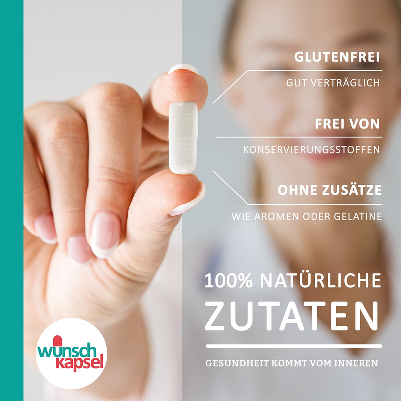 Manganese gluconate pure (5 mg manganese daily), 290 vegan capsules from the German wish capsule manufacturer - NewNest Australia