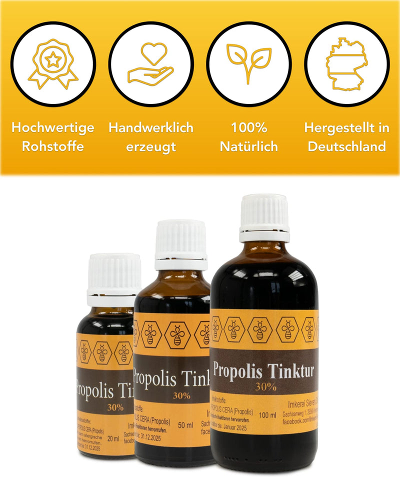 Nordbienchen 20 Ml Propolis Tincture With 30% Propolis From Own Beekeeping ‚ Propolis Drops Bees Propolis Extract ‚ Propolis Tincture ‚ Best Beekeeper Quality - NewNest Australia