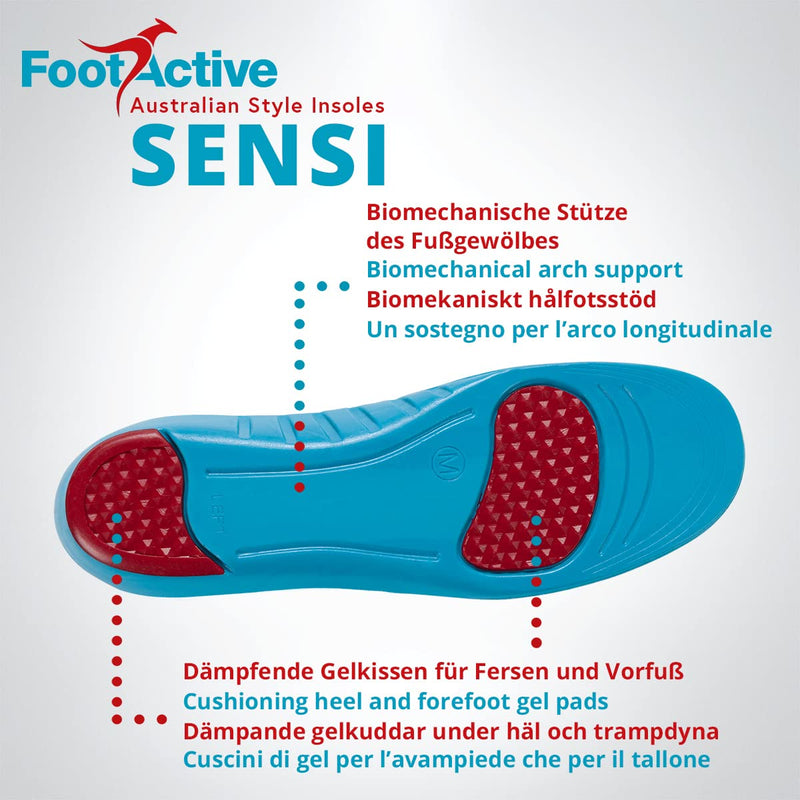 FootActive Sensi - for sensitive feet, diabetes, arthritis, heel spurs and foot problems - wonderful in winter! 44/45 EU X-Wide Beige - NewNest Australia