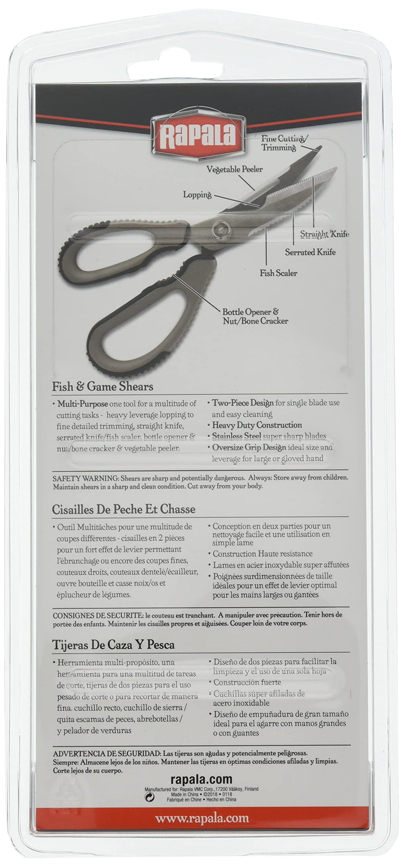 Rapala Fish and Game Shears - NewNest Australia