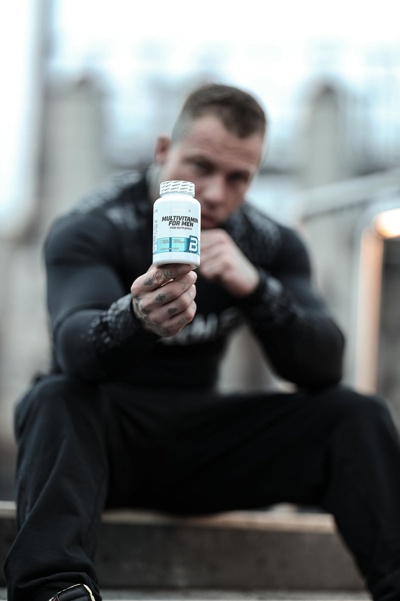 Biotechusa Multivitamin For Men - Comprehensive Support For Active Men | 38 Active Ingredients | Energy, Immune And Muscle Support | Antioxidant Protection, 60 Tablets - NewNest Australia