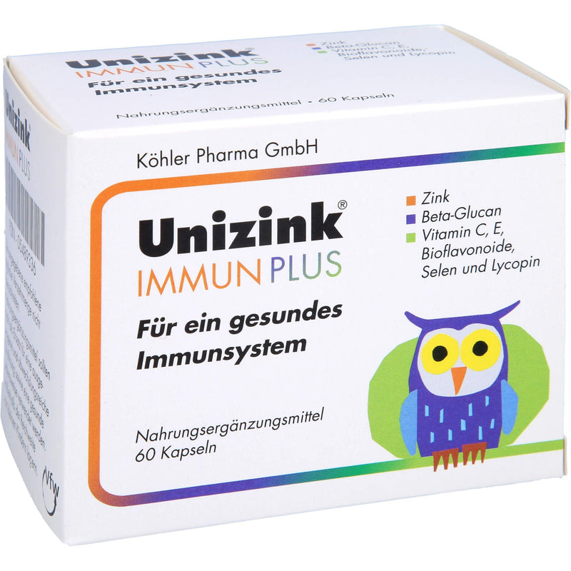 Unizink Immune Plus capsules - NewNest Australia