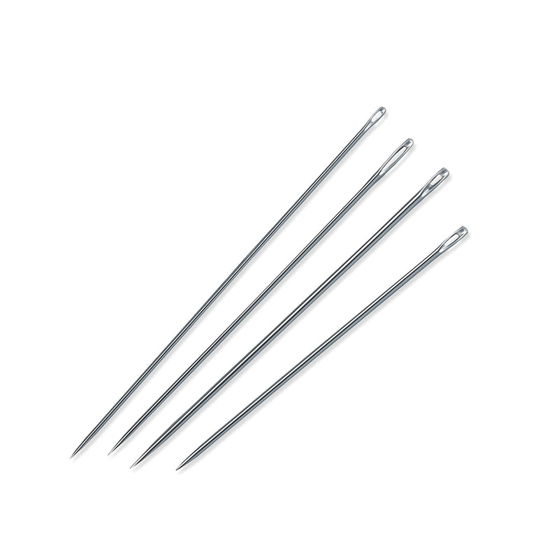 Dritz Deluxe Assortment Hand Needles, Styles & Sizes, Nickel, 100 Deluxe Hand Needles with Needle Threader - NewNest Australia