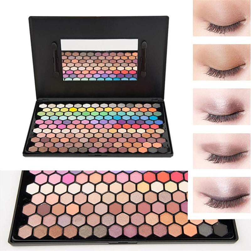 FantasyDay Professional Eyeshadow Palette Makeup Contouring Kit #1-149 Colours Highly Pigmented Nudes Warm Natural Matte Shimmer Cosmetic Eye Shadows Pallet Powder Palette #3 - NewNest Australia