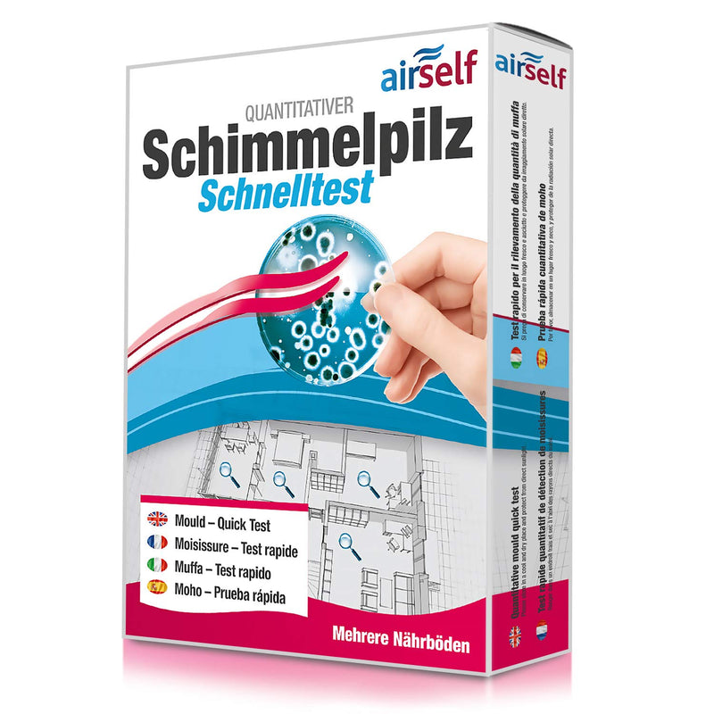Mold test (rapid mold test) for up to 12 rooms - mold test to examine mold contamination indoors - NewNest Australia