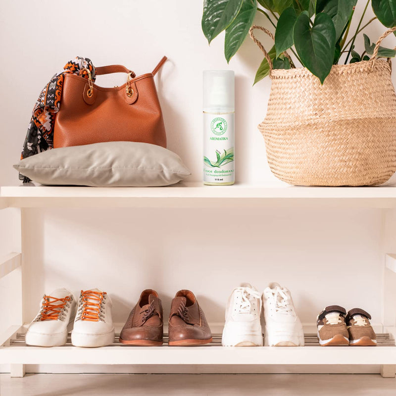 Foot Spray With 100% Natural Tea Tree Oil And Peppermint Fragrance - Foot Deodorant 115 Ml - Foot Deodorant Spray For Foot Care And Against Foot Odor - Foot Spray - NewNest Australia
