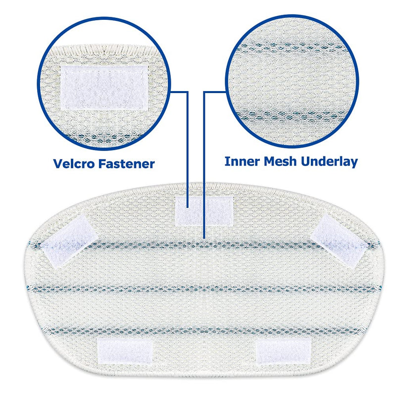 10 Pack Replacement Steam Mop Pads Compatible for PurSteam ThermaPro 10-in-1 - NewNest Australia