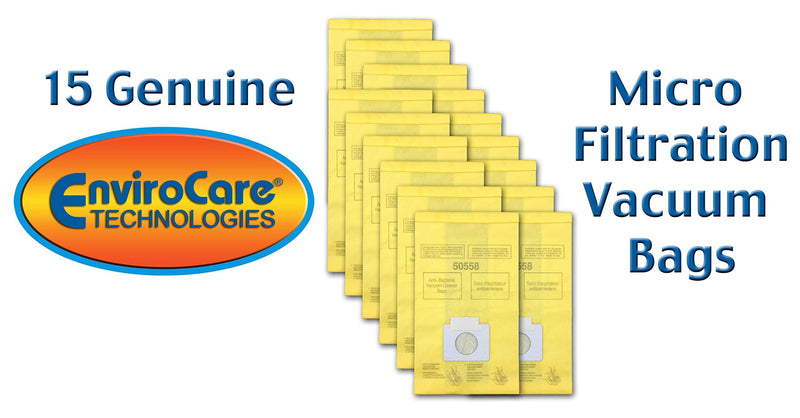 Envirocare Replacement Vacuum Cleaner Bags made to fit Kenmore Canister Type C/Q. 5055, 50557 and 50558 Panasonic Type C-5,15 pack - NewNest Australia