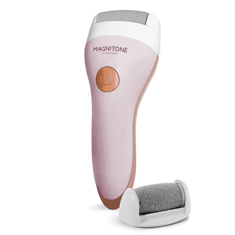 Magnitone Well Heeled 2 Rechargeable Express Pedicure System Electric Hard Skin Remover, Pink, 1 count - NewNest Australia