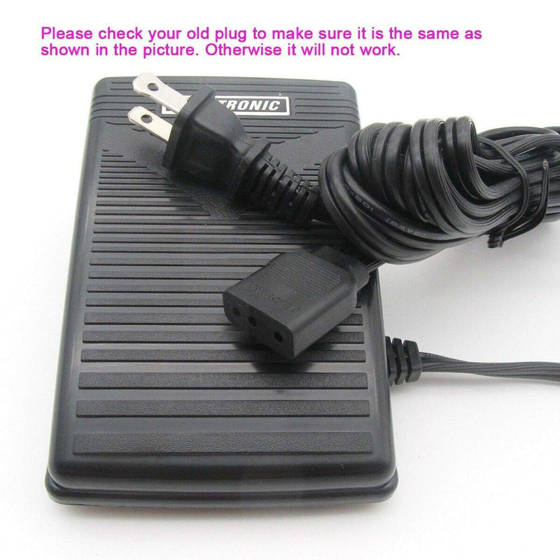 YICBOR 3 Uneven Prong Foot Control Pedal 110V #032270116 for Kenmore #6811,6812,6815 - NewNest Australia