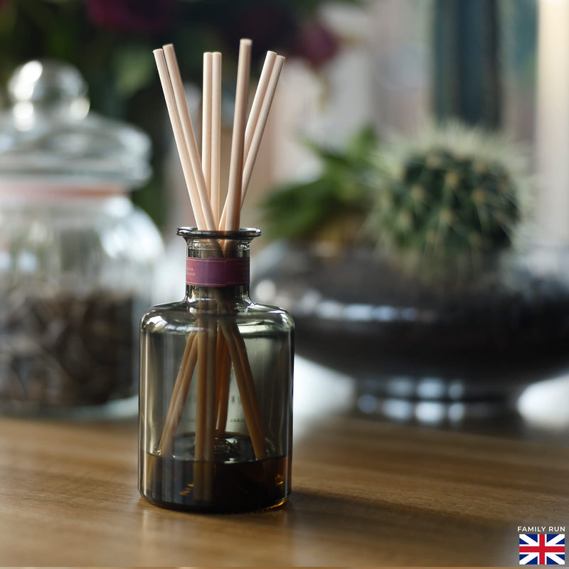 Ziffs Home® 120 Natural Fibre Reed Diffuser Sticks - 20cm x 4mm - Thick Diffuser Reeds Sticks - Diffuser Sticks for Diffuser Oils Fragrance Refill - Fibre Reeds for Diffusers - NewNest Australia