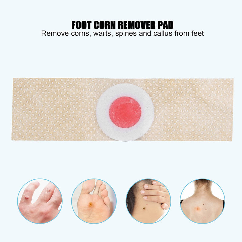 Foot Eye Remover Pads, 18 Patch Toe Corn Remover Pads, Callus Remover Pads Stickers, Corn Remover, Knife Set - NewNest Australia