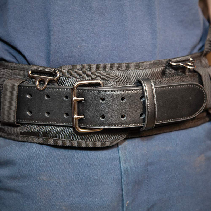 Klein Tools 55918 Tool Belt, Electrician Tool Belt for use with Modular Pouches from Klein Tools Click Lock Modular System, Size M Medium Tool Belt - NewNest Australia