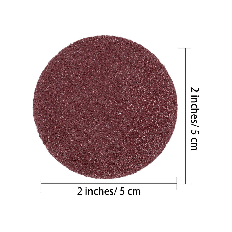 120 Pieces Sanding Discs Pad Hook and Loop Sandpaper Disc for Drill Grinder Rotary Tools, 12 Different Grits (60 to 3000 Grit, 10 Pieces Each Grit) (2 Inch) 2 Inch - NewNest Australia