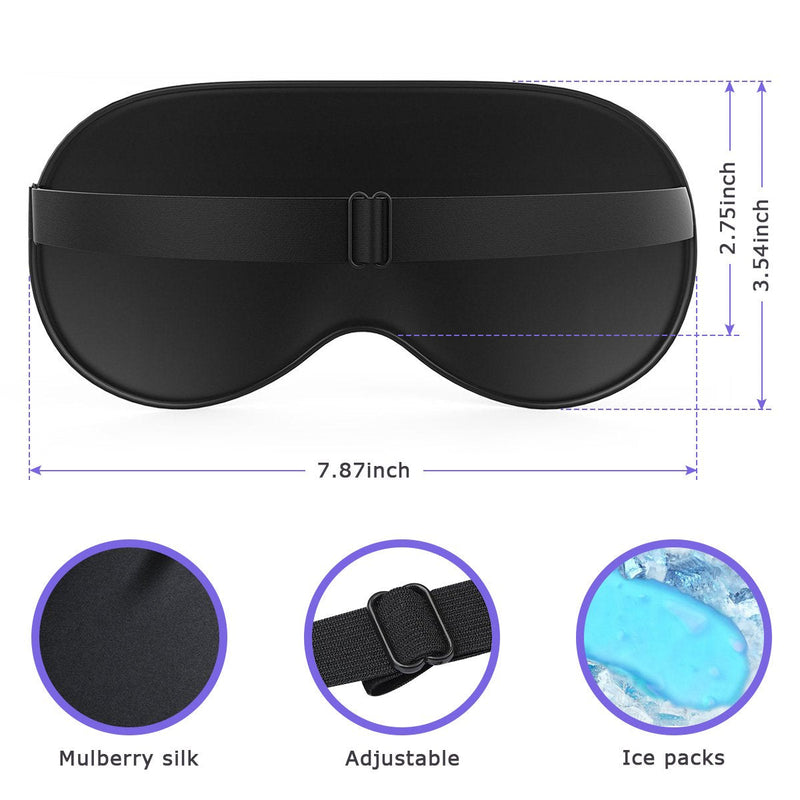 Color You Sleep Mask , Gel Eye Mask for Sleeping, Cool / Warm Therapy, Cooling /Warm Eye Mask with Adjustable Strap, Perfect for Blepharitis, Puffy Eyes & Dark Circles - NewNest Australia