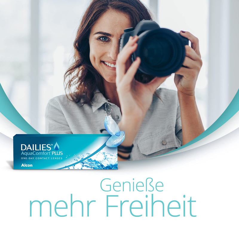 Dailies AquaComfort Plus daily lenses soft, 90 pieces, BC 8.7 mm, DIA 14.0 mm, -2.50 diopters -2.5 diopters 8.7 millimeters 14.0 millimeters - NewNest Australia