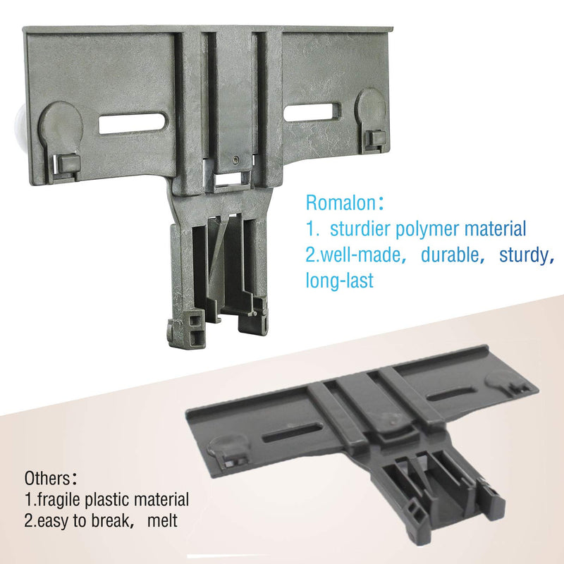 2 Pack Upgraded W10350375 Dishwasher Top Rack Adjuster 1.2in Dia Wheels Replace ap5957560 W10712395 3516330 Ap595756 - NewNest Australia