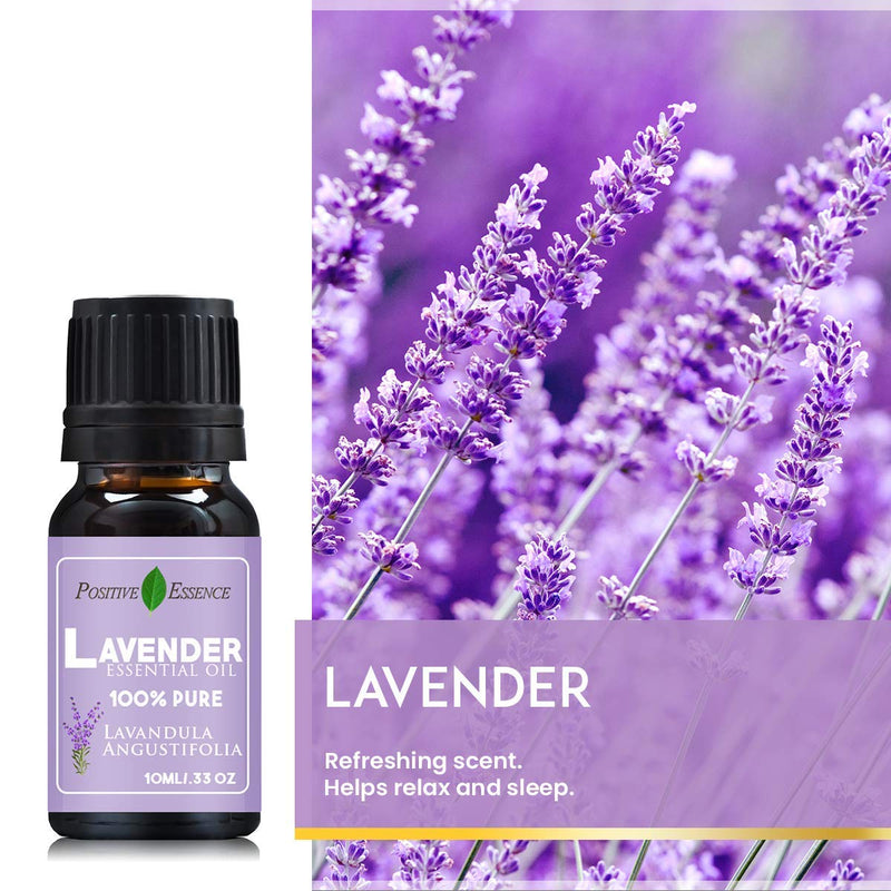 Lavender Essential Oil, 100% Pure, Undiluted, Natural, Premium Grade, Organic, Lavender Oil for Diffuser or Aromatherapy, 10ml 0.33 fl oz, Lavandula Angustifolia for Home Fragrance and Cosmetics - NewNest Australia