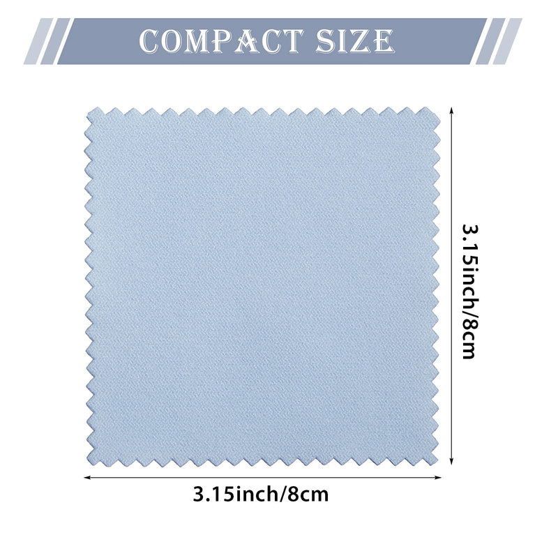 150 Pieces Jewelry Cleaning Cloth Colorful Polishing Cloth Soft Silver Polish Cloth Individually Wrapped Silver Jewelry Cleaner for Silver Gold Platinum Jewelry Glasses Watch Coins, 3.15 x 3.15 Inch - NewNest Australia